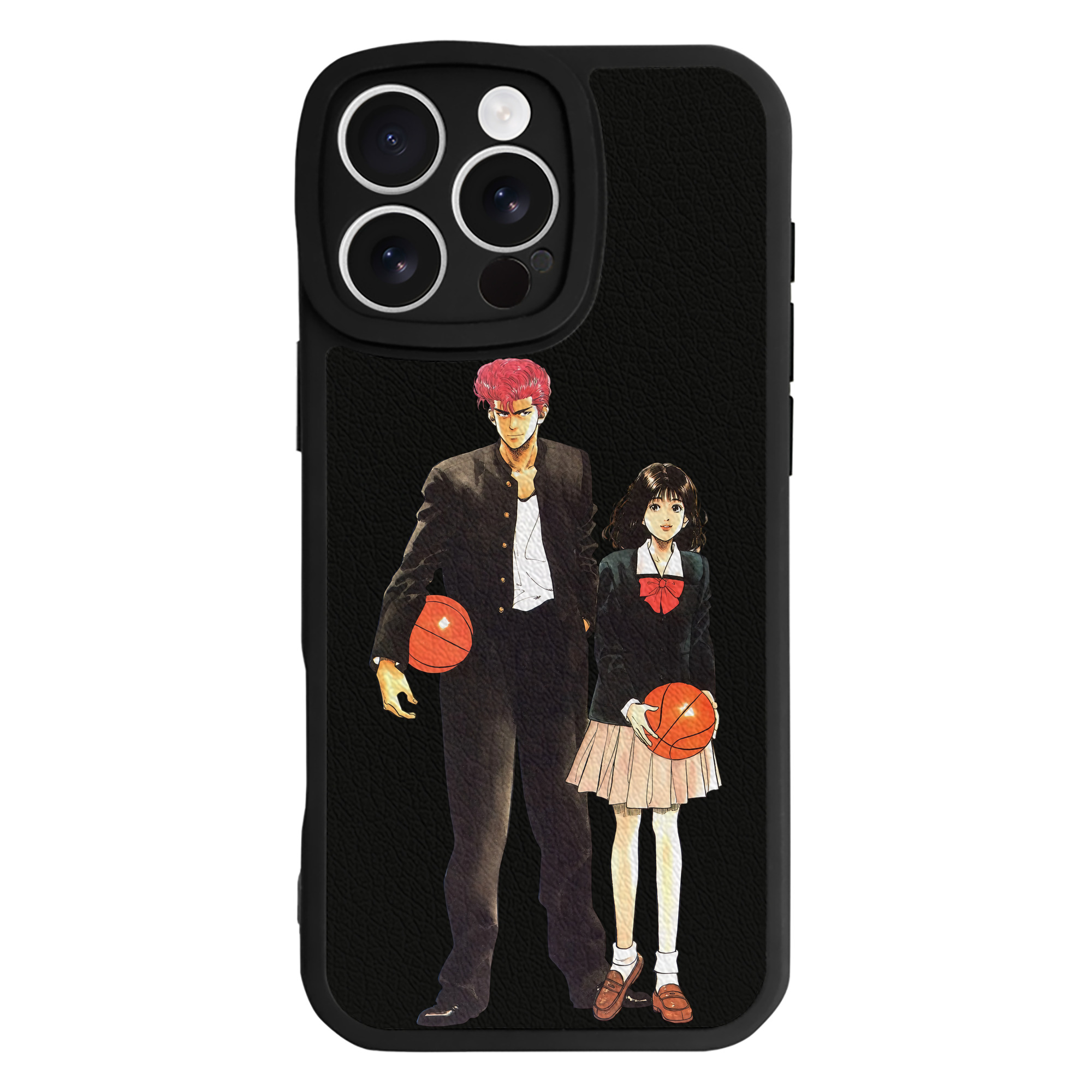 （画像用） SLAM DUNK／スラムダンク 【iPhone 16シリーズ対応】シリコンスマホケース（レザー調） 材質：シリコン